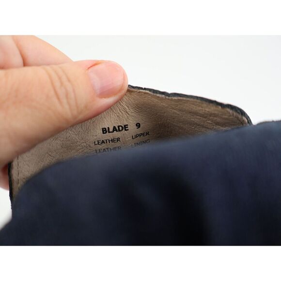 Freebird By Steven Blade Boot Womens 9 Pink Multi Croc Block Heel Slip On NEW - Picture 8 of 10